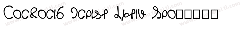 Cochocib Script Latin Pro字体转换